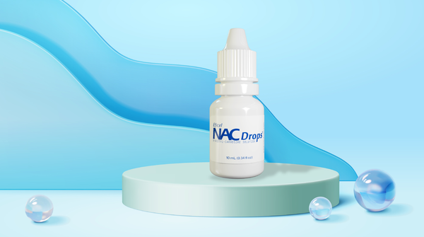 Bioactive Antioxidant Eye Drops NAC Drops - 1% N-Acetyl-Carnosine 10 mL Bottle