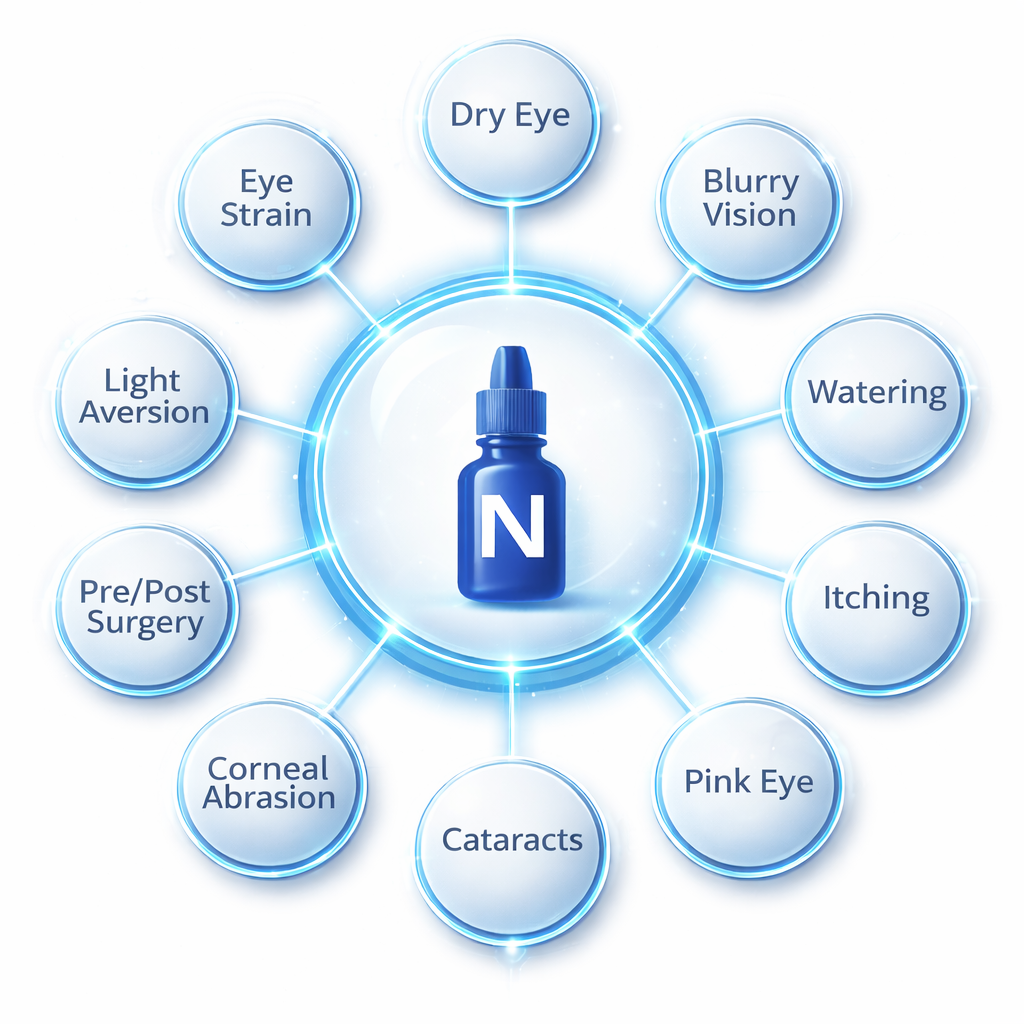 Bioactive Antioxidant Eye Drops NAC Drops - 1% N-Acetyl-Carnosine 10 mL Multi-Dose Bottle
