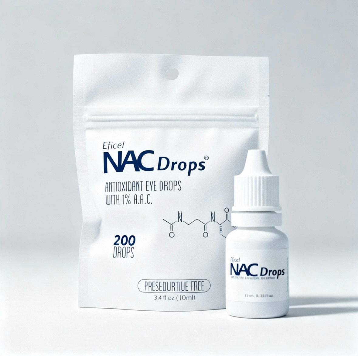 NAC Drops | Bioactive Anti-aging Eye Drops, 1% N-Acetyl-Carnosine 100% – ND