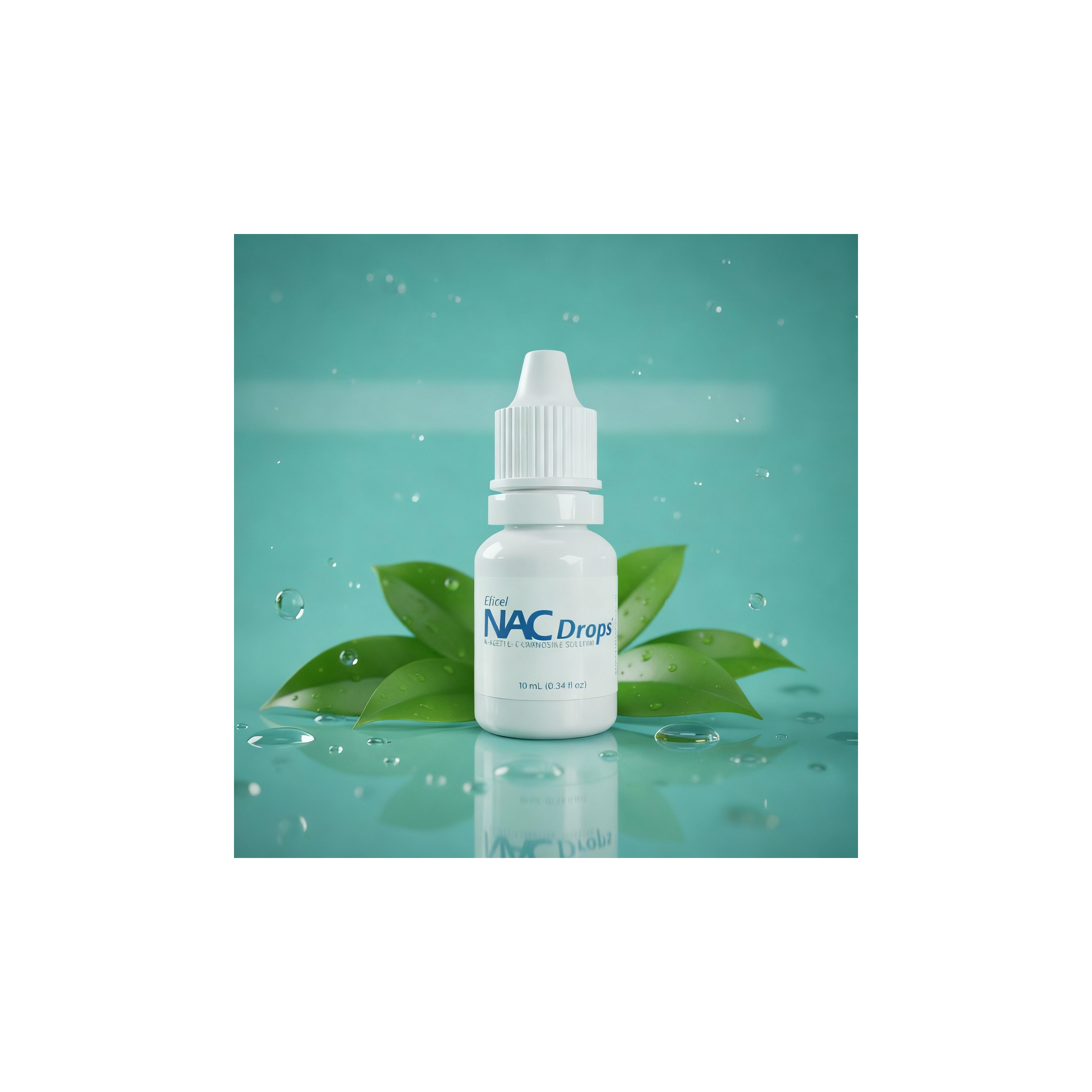 Bioactive Antioxidant Eye Drops NAC Drops - 1% N-Acetyl-Carnosine 10 mL Multi-Dose Bottle