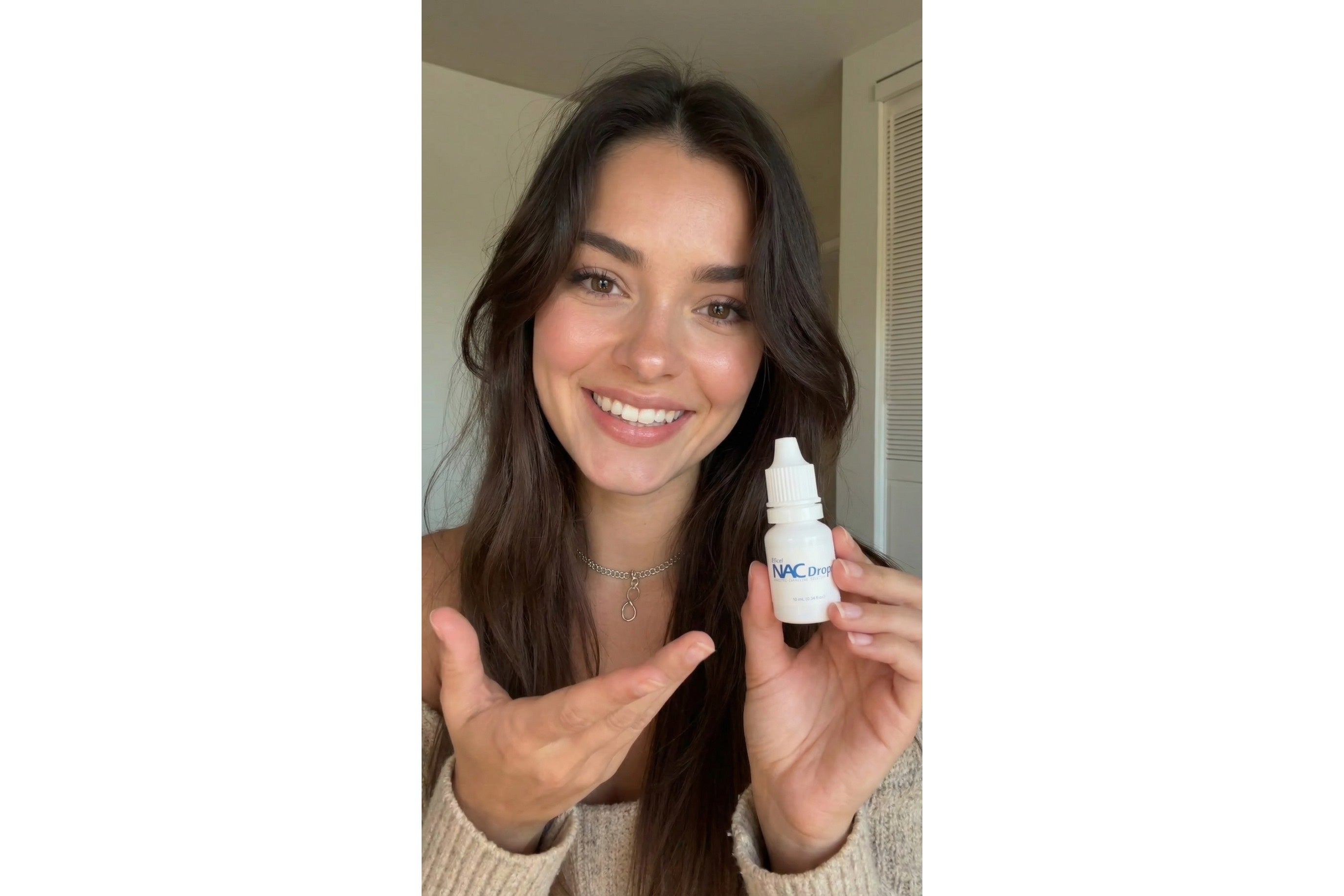 Bioactive Antioxidant Eye Drops NAC Drops - 1% N-Acetyl-Carnosine 10 mL Multi-Dose Bottle